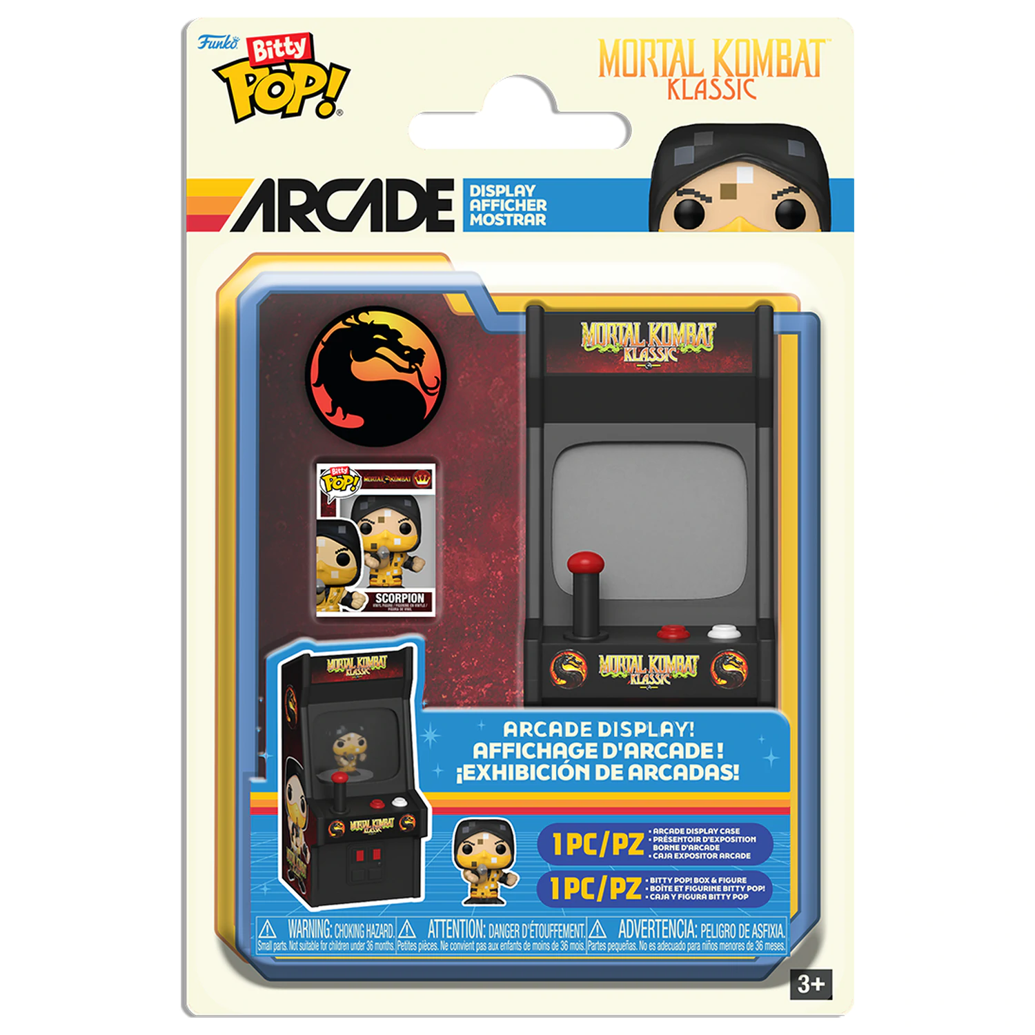 Bitty Funko POP Figur Arcade Mortal Kombat Produktfoto