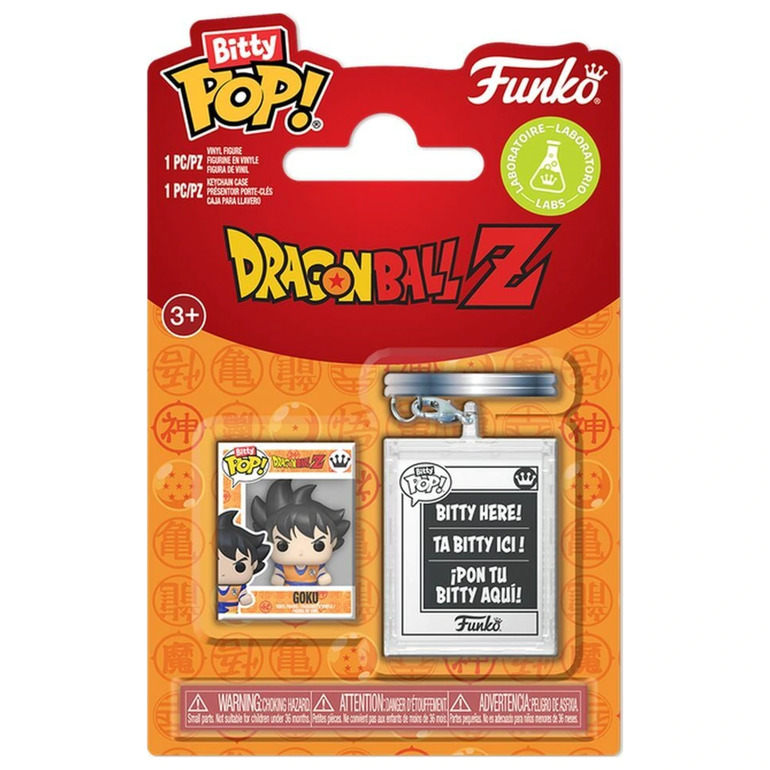 Kleine Funko POP Figur & Schlüsselanhänger Dragon Ball Goku Produktfoto