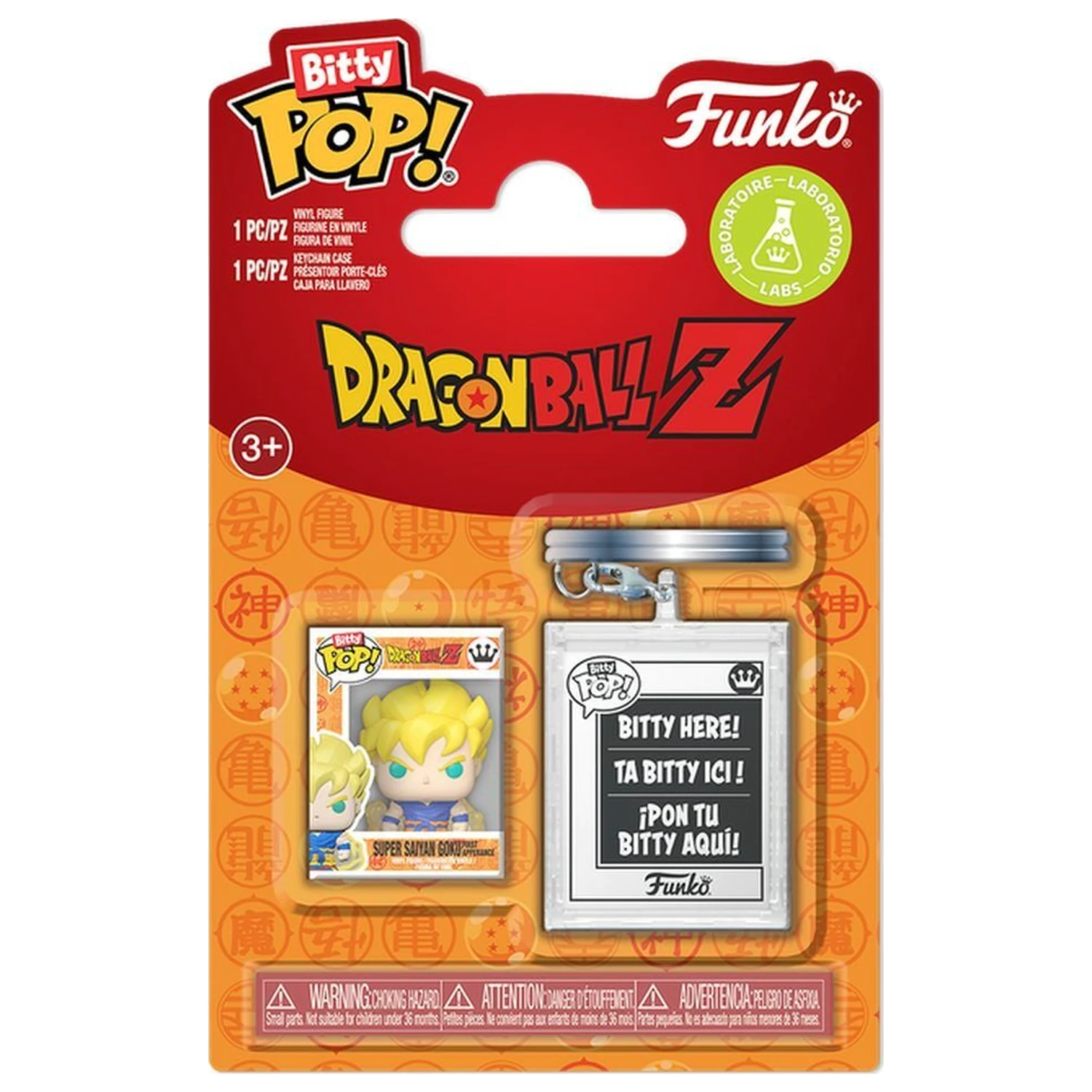 Bitty Funko POP Figur & Schlüsselanhänger Dragon Ball Super Saiyan Goku Produktfoto
