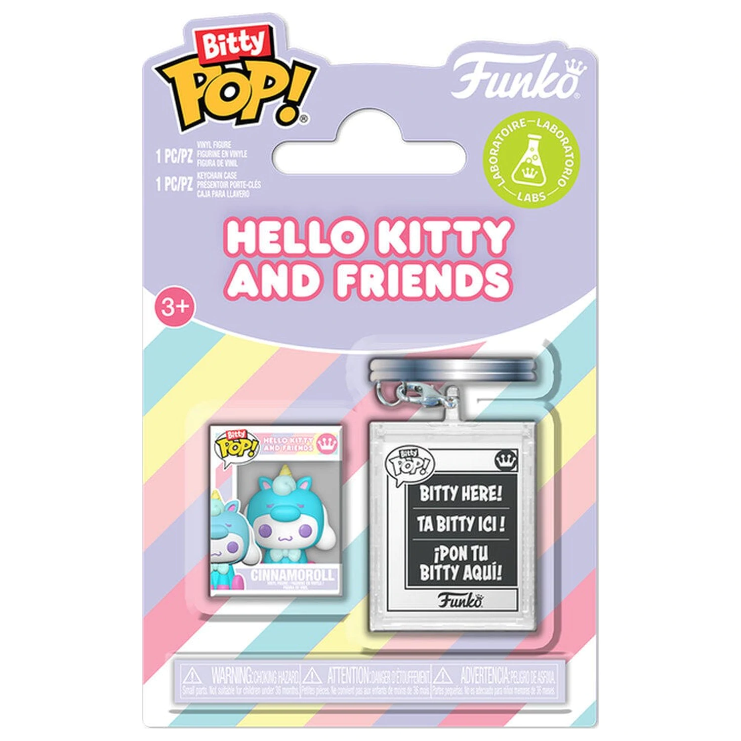 Bitty Funko POP Figur & Schlüsselanhänger Hello Kitty and Friends Cinnamoroll Produktfoto