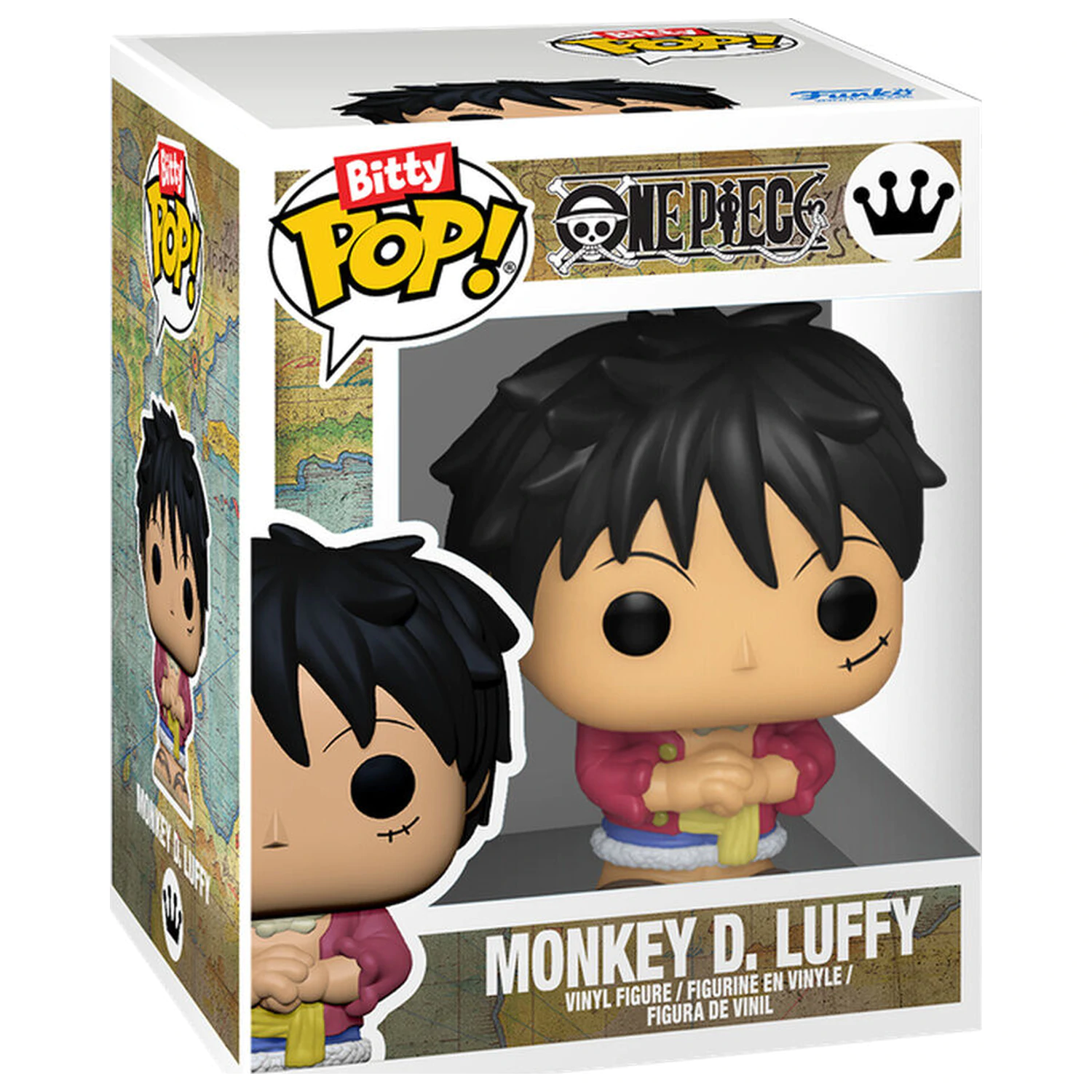 Bitty Funko POP Figur Ride One Piece Monkey D.Luffy und Thousand Sunny Produktfoto