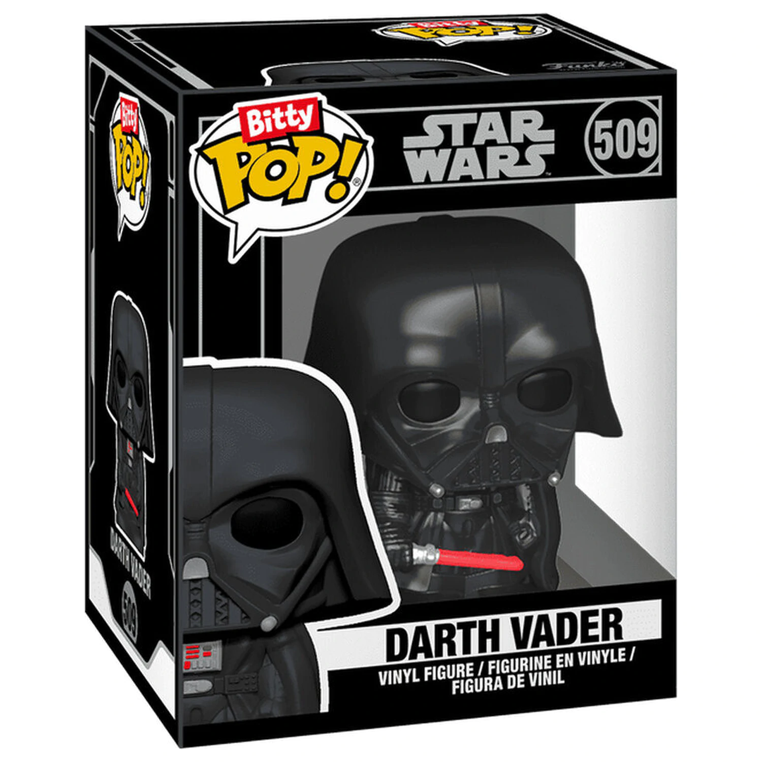 Bitty Funko POP Figur Star Wars 8 Bit Luke Skywalker & Arcade Case Produktfoto