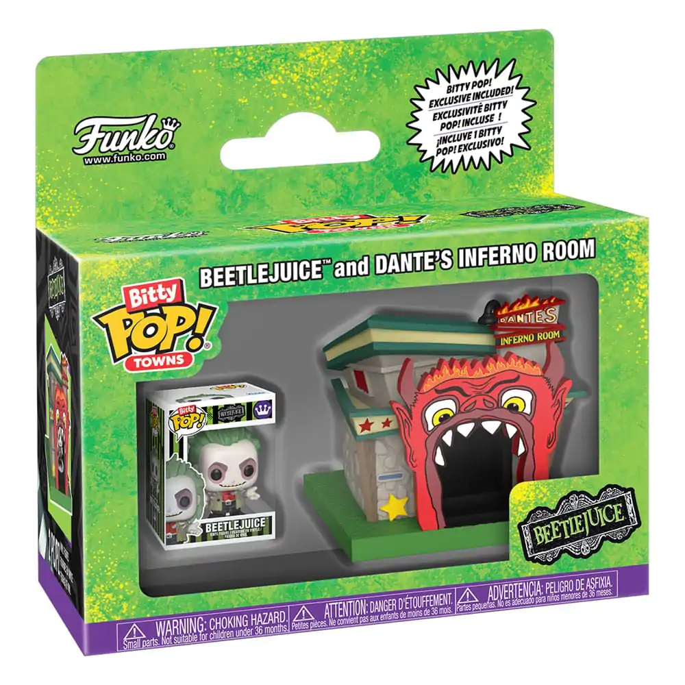 Bitty Funko POP Figur Town Beetlejuice Dante's Inferno Room Produktfoto