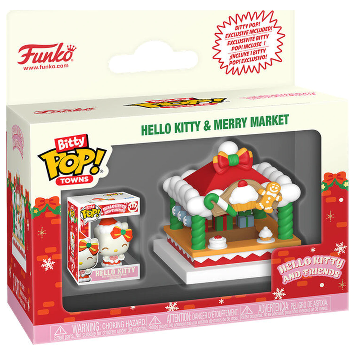 Bitty Funko POP Figur Town Hello Kitty and Merry Market Produktfoto