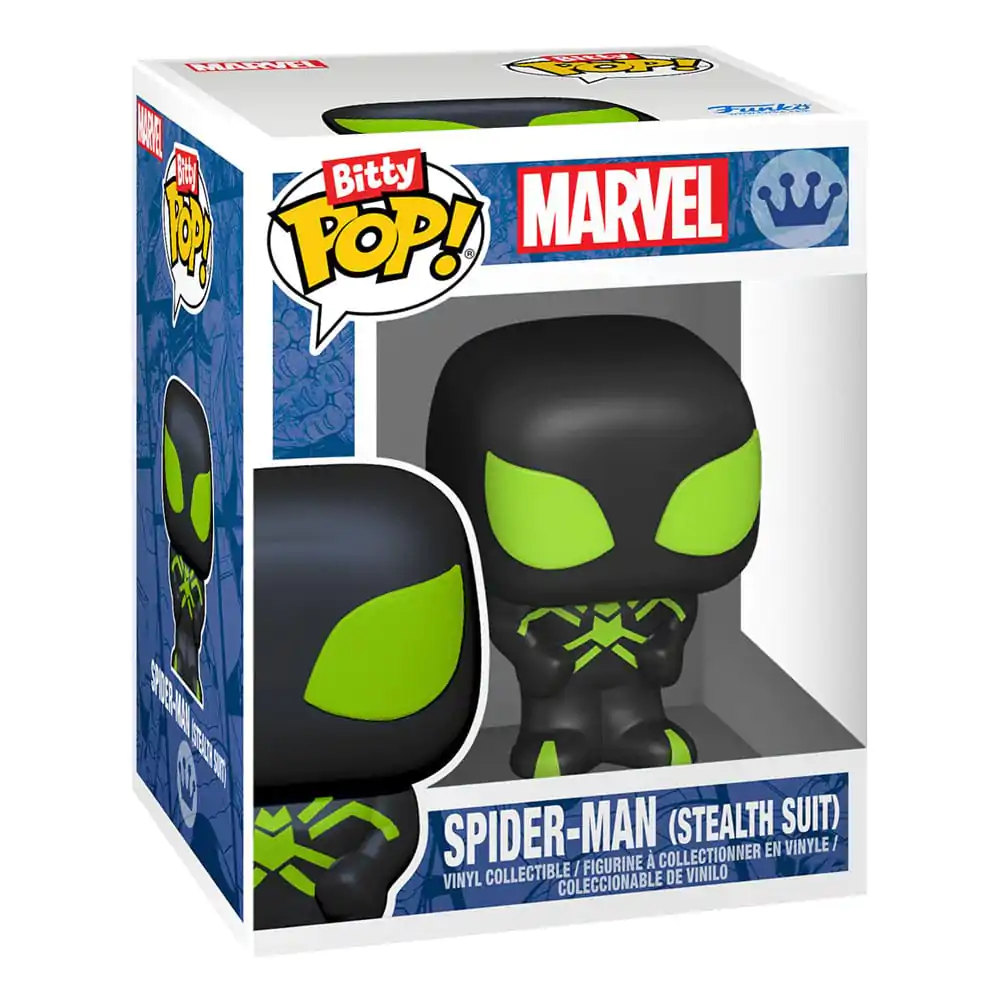 Bitty Funko POP Marvel Spider-Man Miles Vinyl Figur 4er-Pack Morales Produktfoto