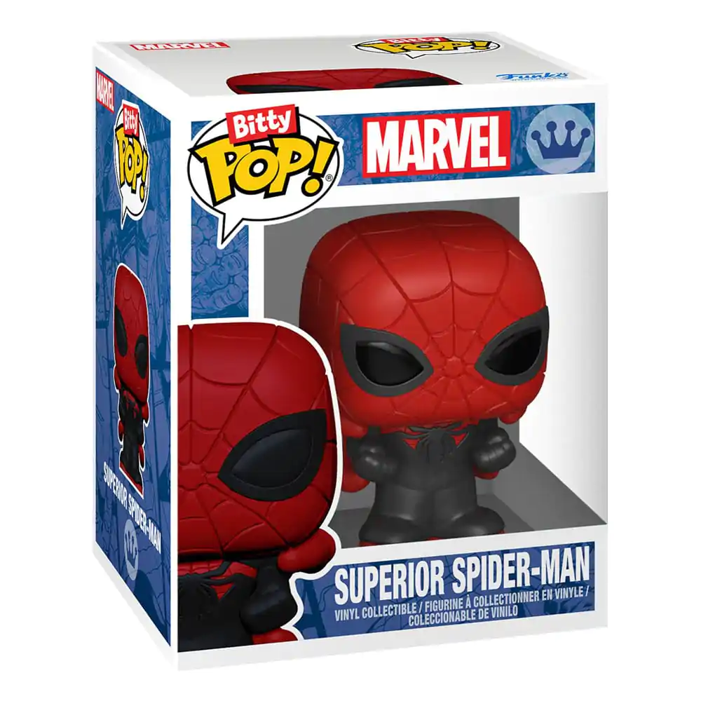 Bitty Funko POP Marvel Spider-Man Vinyl Figur 4er-Pack Parker Split Produktfoto