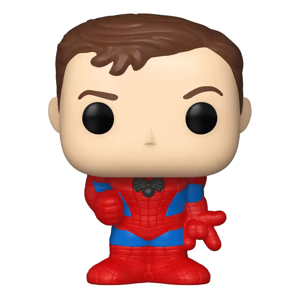 Bitty Funko POP Marvel Spider-Man Vinyl Figur 4er-Pack Parker Split Produktfoto