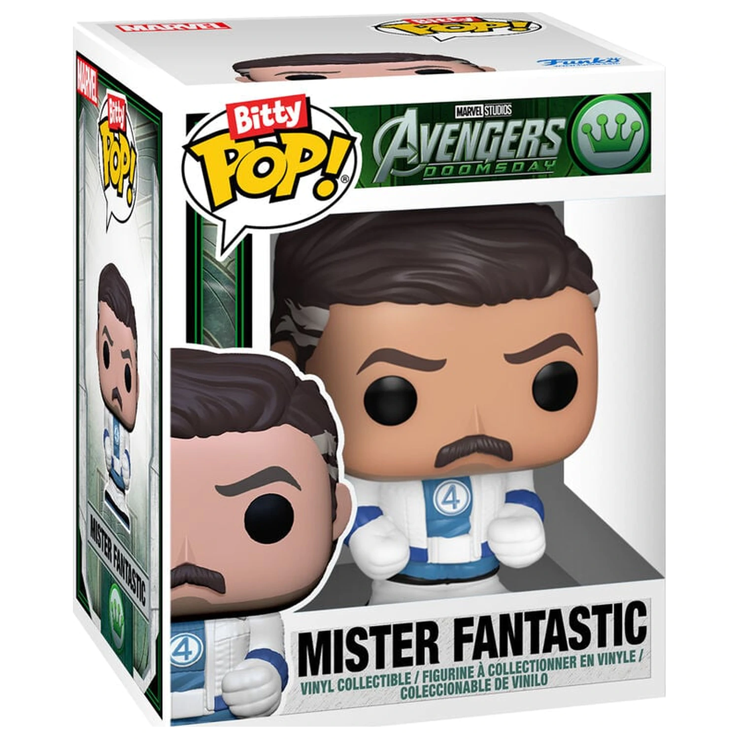 Bitty Funko POP Marvel Studios Avengers 4er-Pack Figuren Doomsday Produktfoto