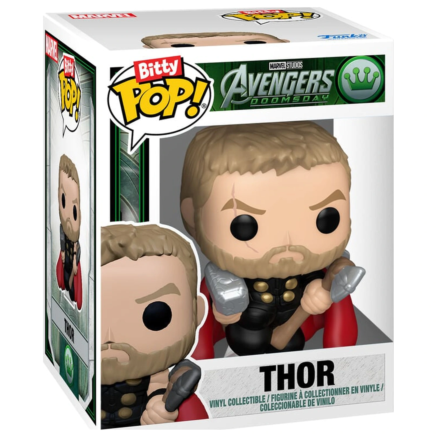 Bitty Funko POP Marvel Studios Avengers 4er-Pack Figuren Doomsday Produktfoto