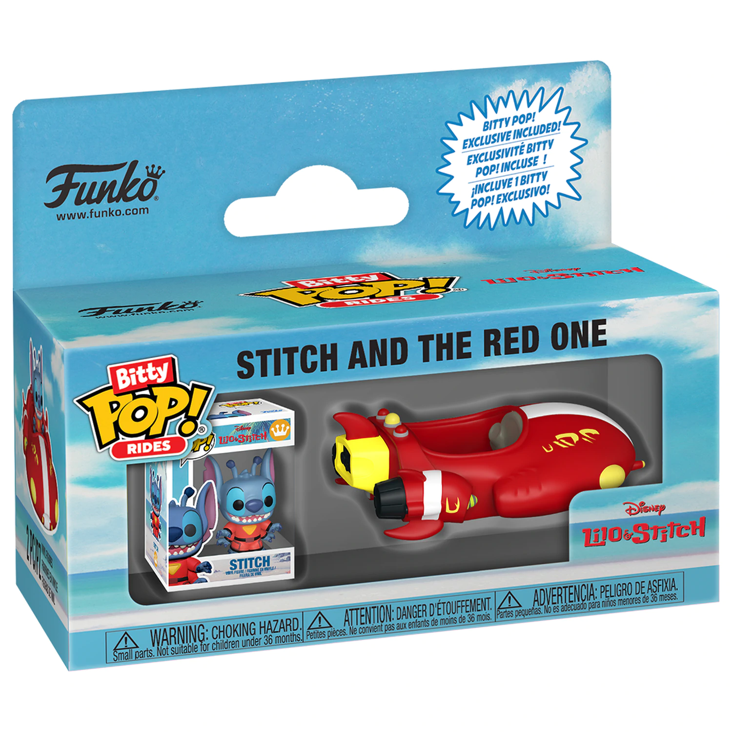 Bitty Funko POP Ride Figur Disney Stitch Produktfoto