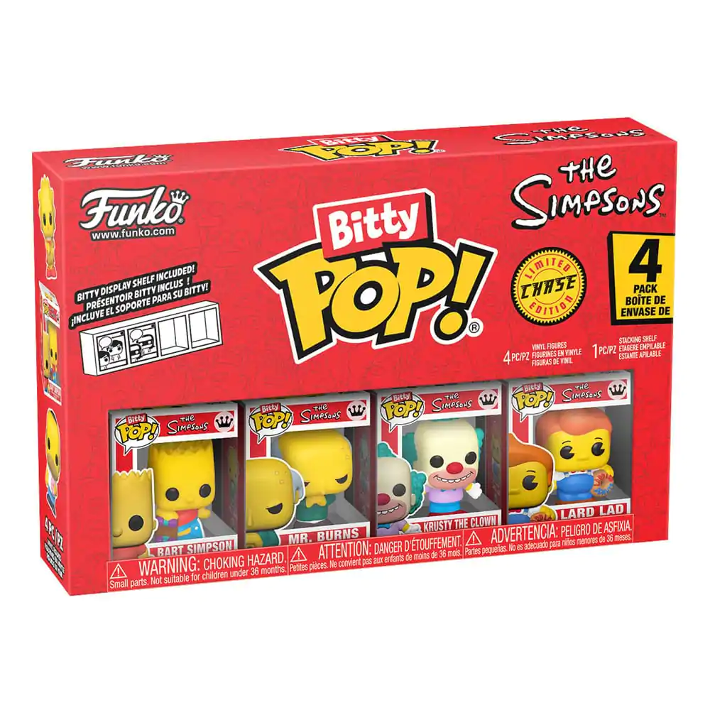 Bitty Funko POP The Simpsons Vinylfigur 4er-Pack Bart Produktfoto
