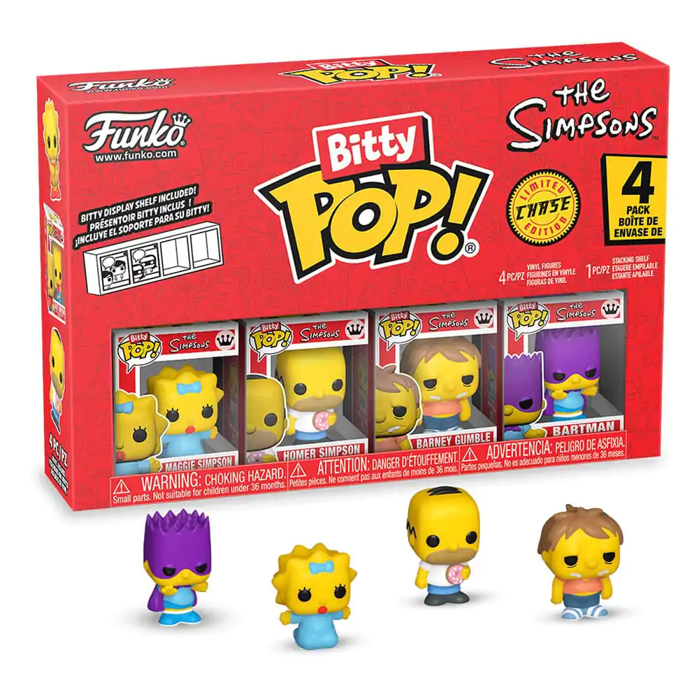 Bitty Funko POP The Simpsons Vinyl Figur 4er-Pack Maggie Produktfoto