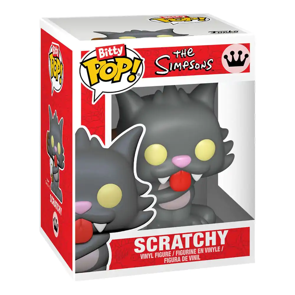 Bitty Funko POP The Simpsons Vinylfigur 4er-Pack Scratchy Produktfoto