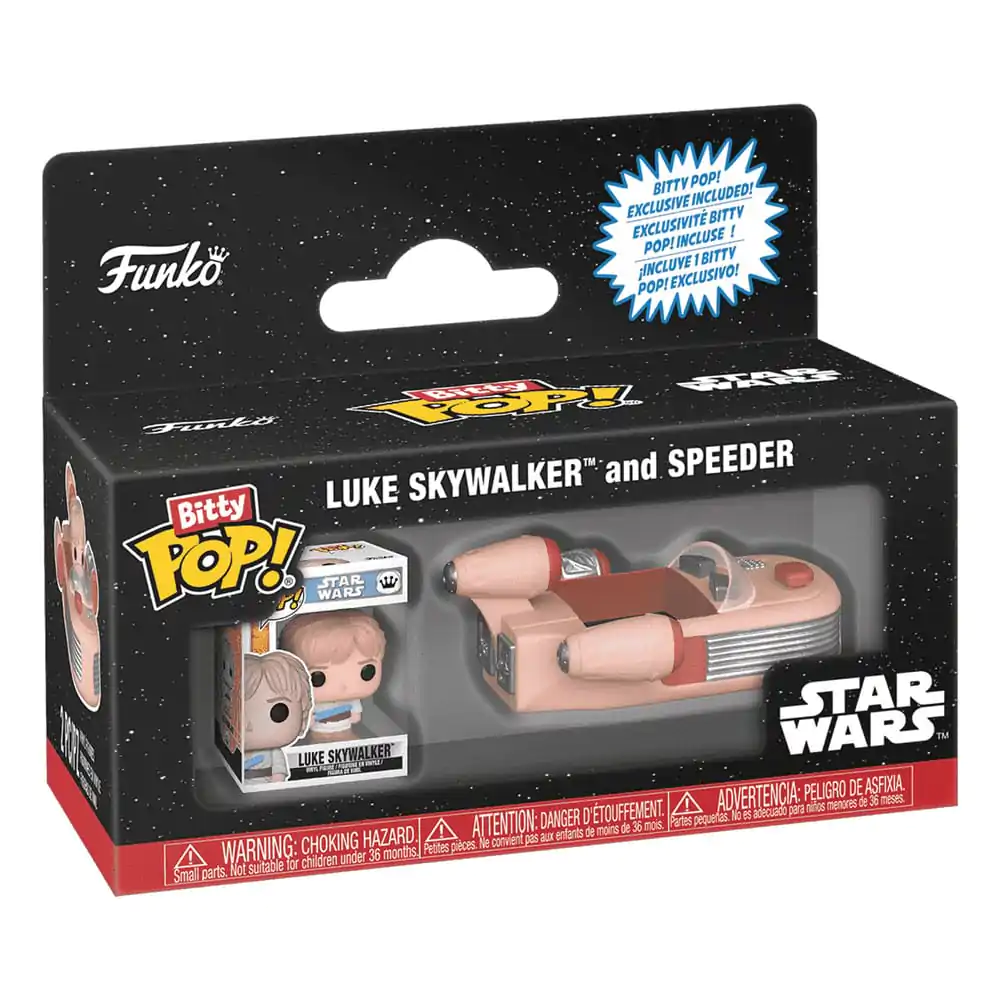 Bitty Pop Figur Rides Star Wars Luke Skywalker und Speeder Produktfoto