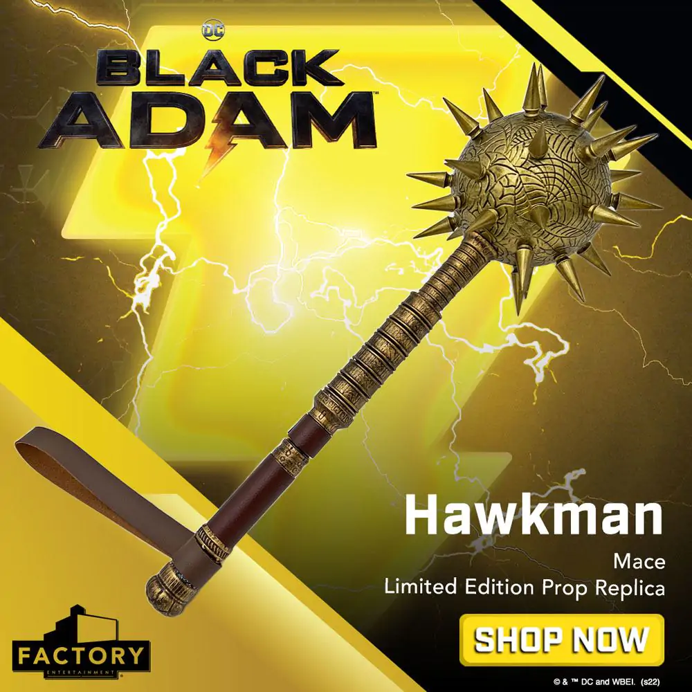 Black Adam Replik 1/1 Hawkman Keule Limited Edition 51 cm termékfotó