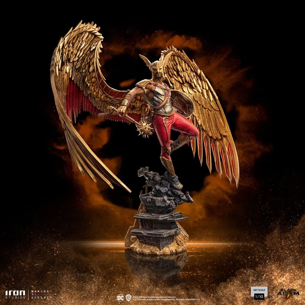 Black Adam Art Scale Statue 1/10 Hawkman 36 cm termékfotó