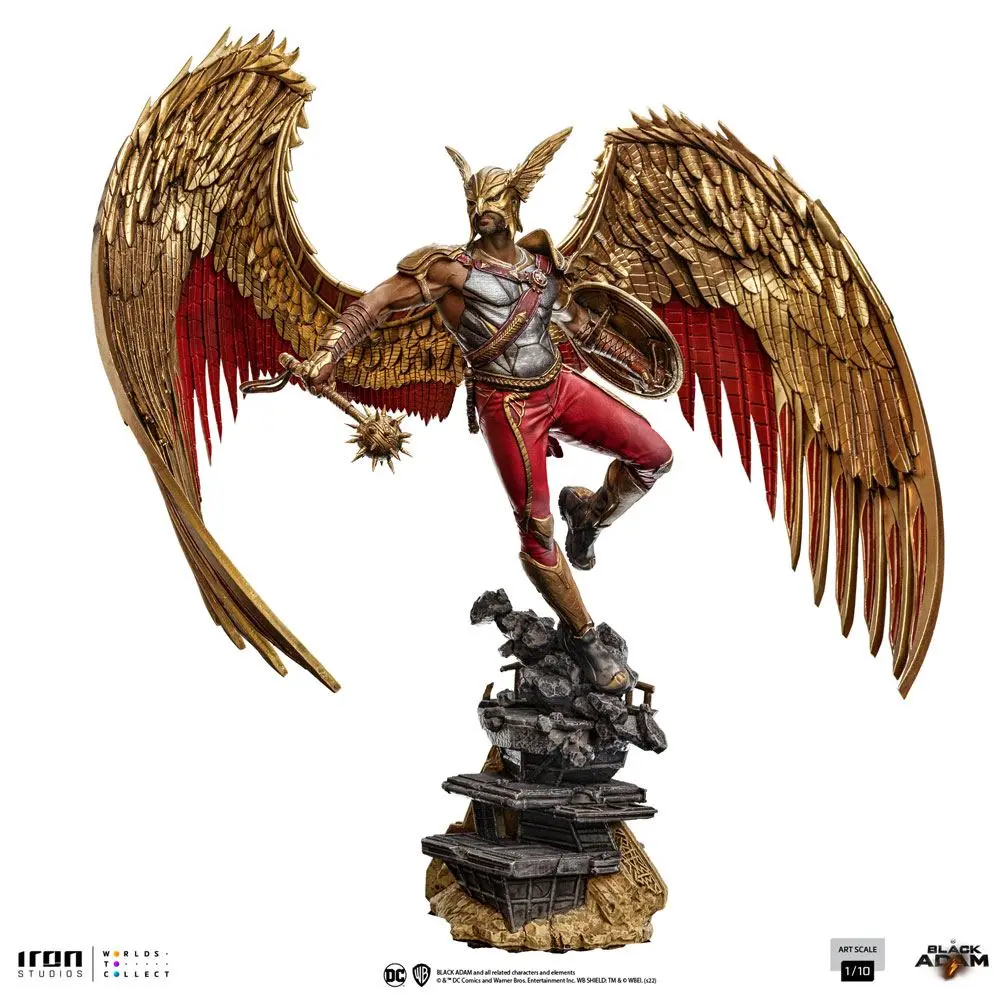 Black Adam Art Scale Statue 1/10 Hawkman 36 cm termékfotó