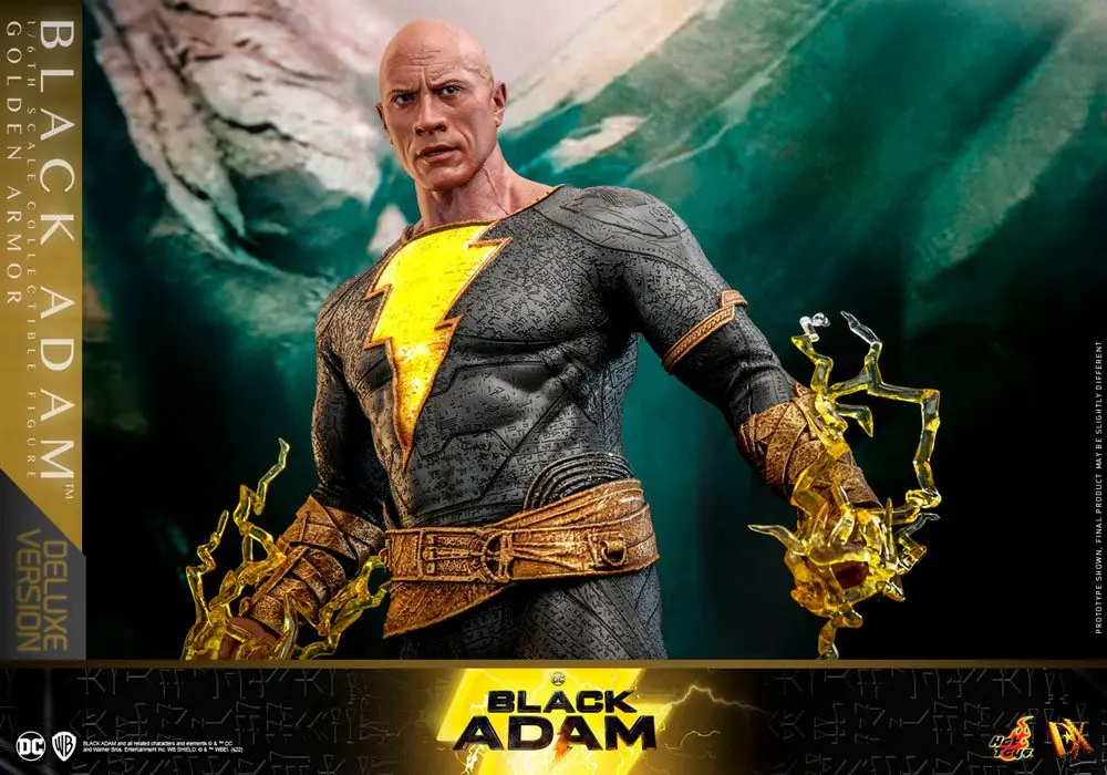 Black Adam DX Action Figur 1/6 Black Adam (Golden Armor) Deluxe Version 33 cm termékfotó