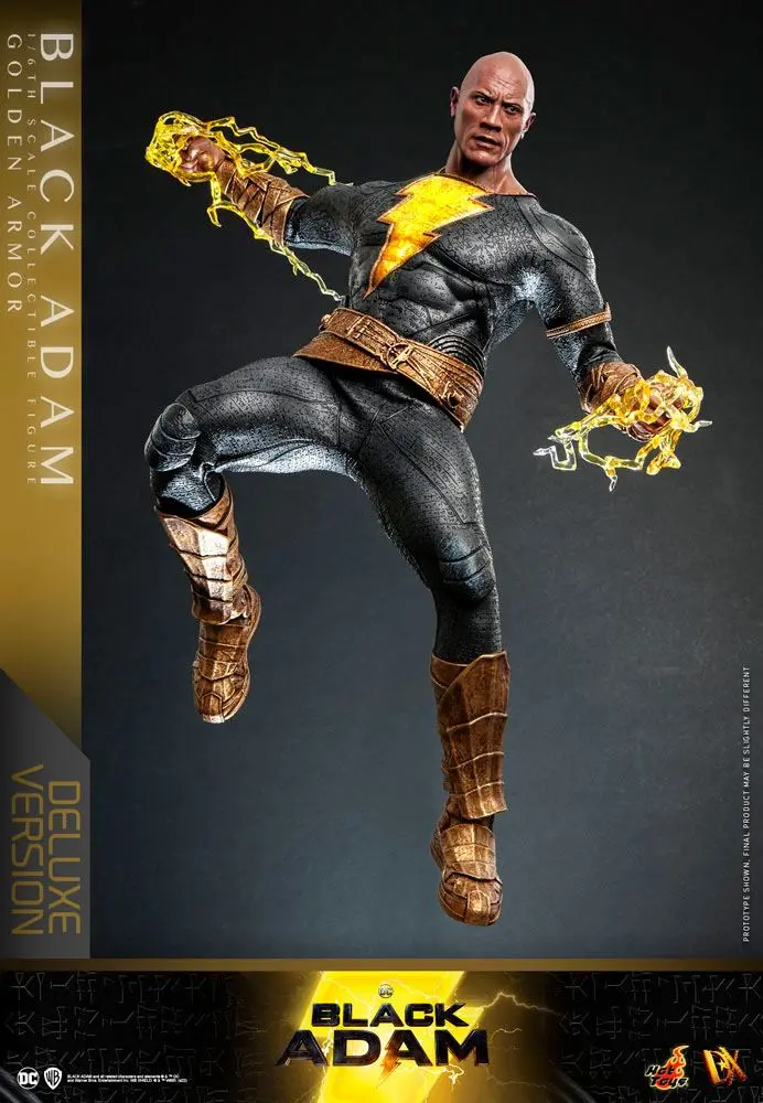 Black Adam DX Action Figur 1/6 Black Adam (Golden Armor) Deluxe Version 33 cm termékfotó