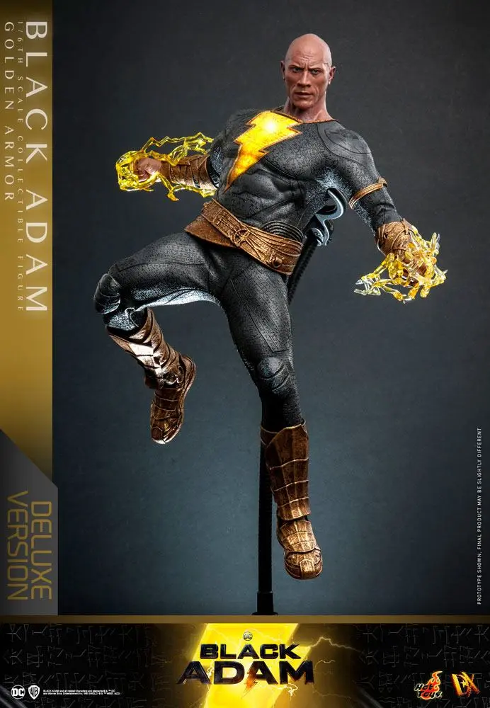 Black Adam DX Action Figur 1/6 Black Adam (Golden Armor) Deluxe Version 33 cm termékfotó