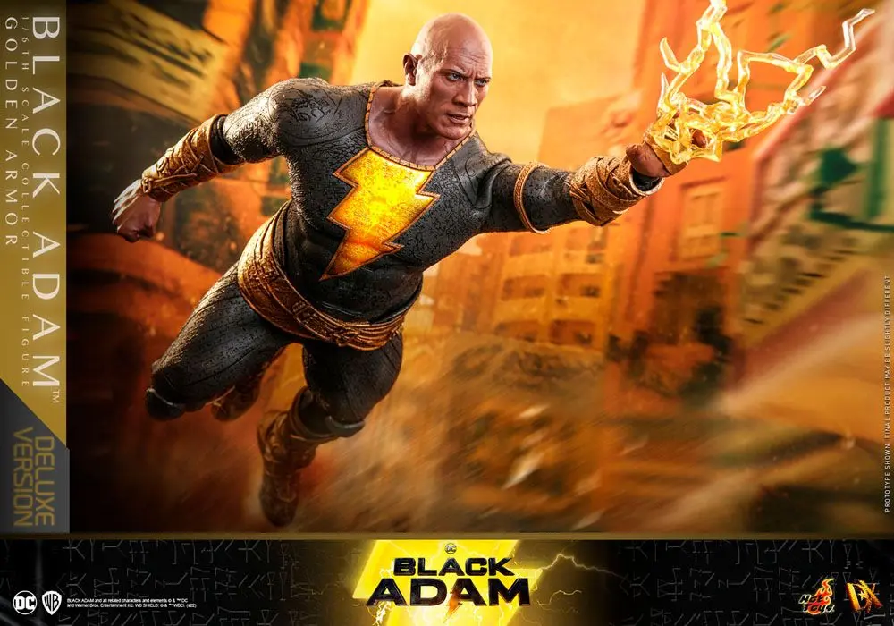 Black Adam DX Action Figur 1/6 Black Adam (Golden Armor) Deluxe Version 33 cm termékfotó