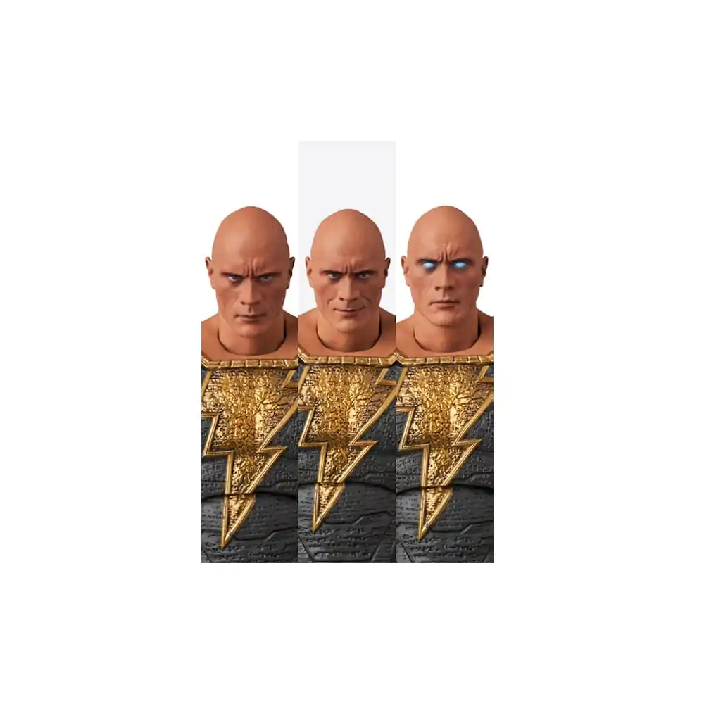 Black Adam MAFEX Action Figur Gold Suit 16 cm Produktfoto