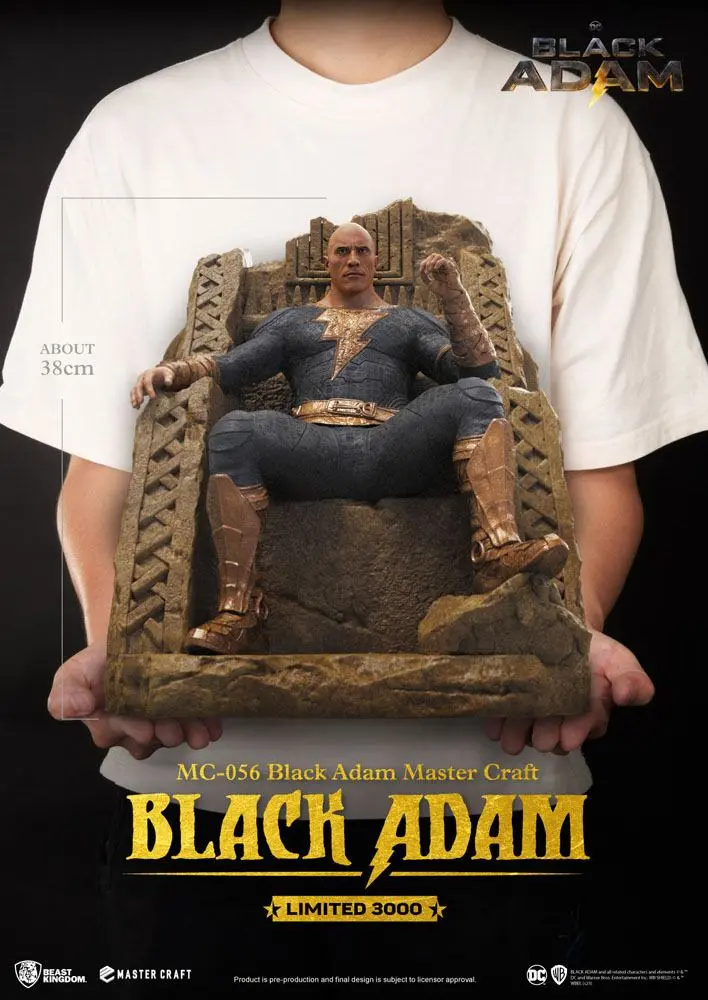 Black Adam Master Craft Statue Black Adam 38 cm termékfotó