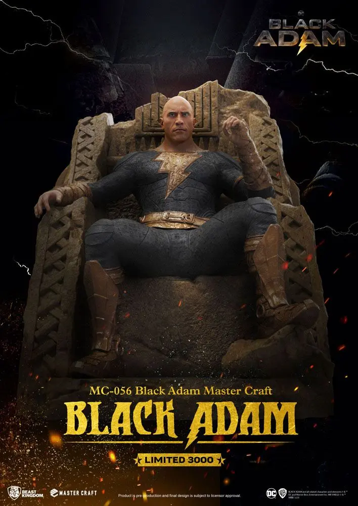 Black Adam Master Craft Statue Black Adam 38 cm termékfotó