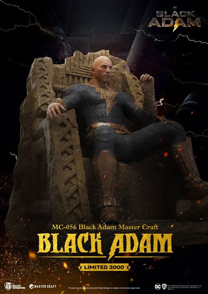 Black Adam Master Craft Statue Black Adam 38 cm termékfotó
