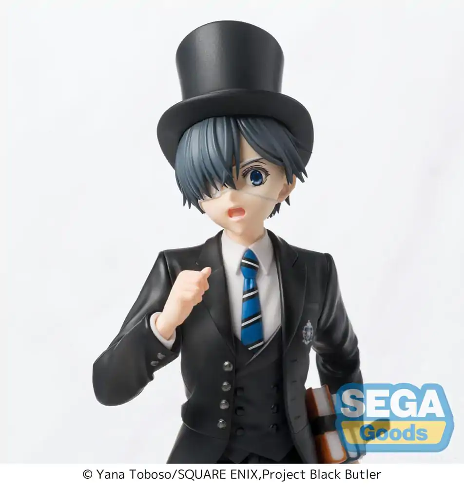 Black Butler: Boarding School Arc Luminasta PVC Statue Ciel Phantomhive 22 cm Produktfoto