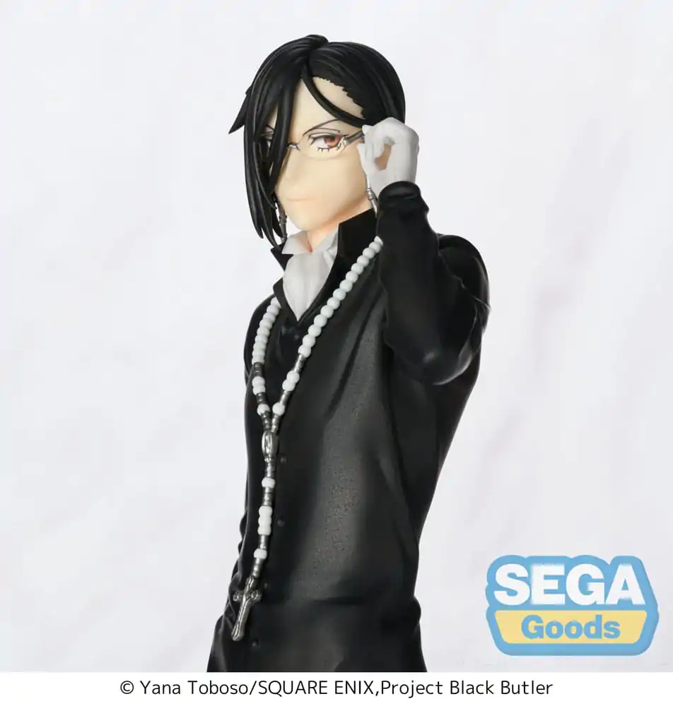 Black Butler: Boarding School Arc Luminasta PVC Statue Sebastian Michaelis 22 cm Produktfoto