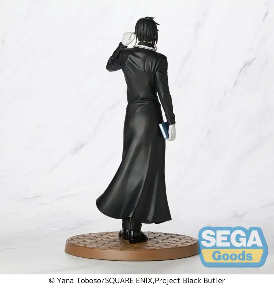 Black Butler: Boarding School Arc Luminasta PVC Statue Sebastian Michaelis 22 cm Produktfoto