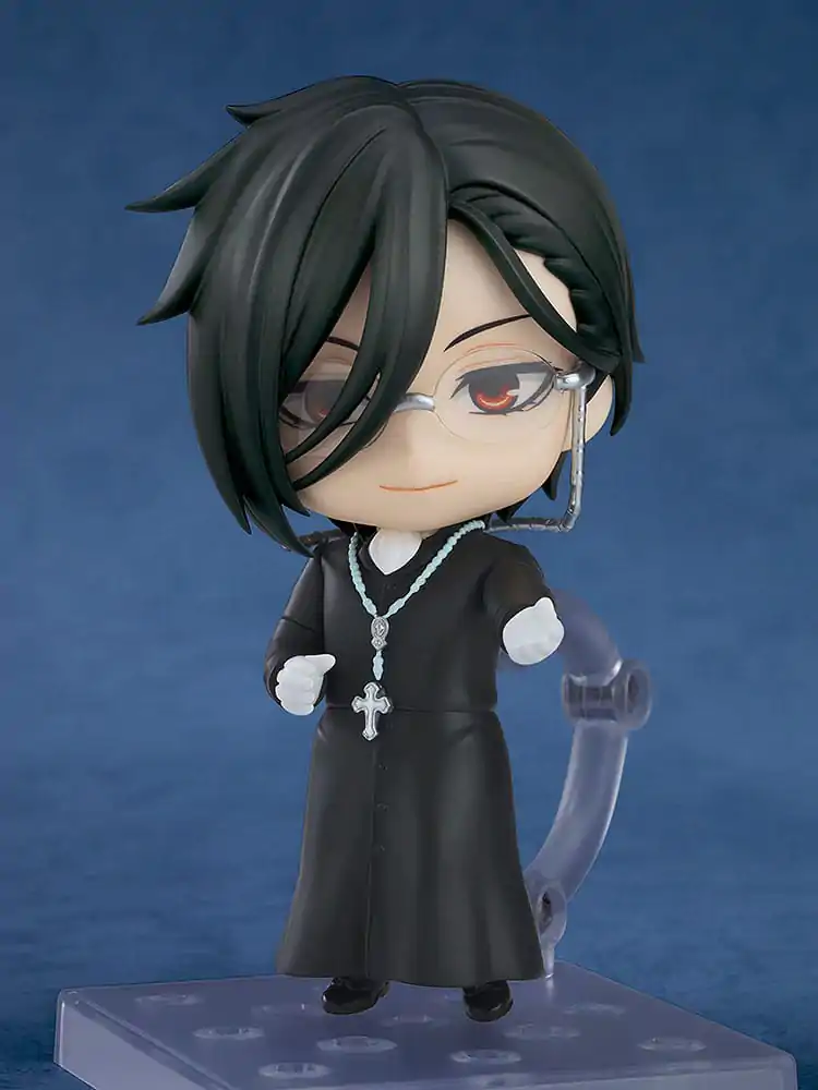 Black Butler: Boarding School Arc Nendoroid Actionfigur Sebastian Michaelis: Sapphire Owl Ver. 10 cm termékfotó