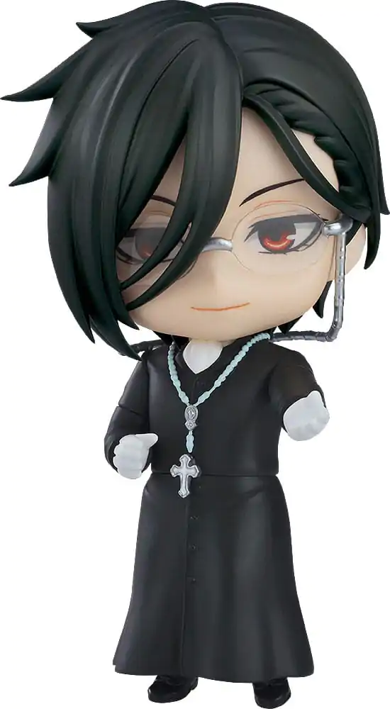 Black Butler: Boarding School Arc Nendoroid Actionfigur Sebastian Michaelis: Sapphire Owl Ver. 10 cm termékfotó