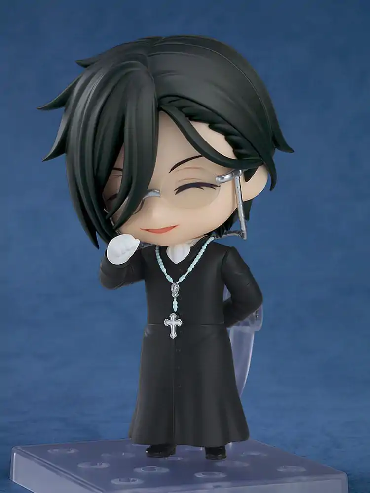 Black Butler: Boarding School Arc Nendoroid Actionfigur Sebastian Michaelis: Sapphire Owl Ver. 10 cm termékfotó