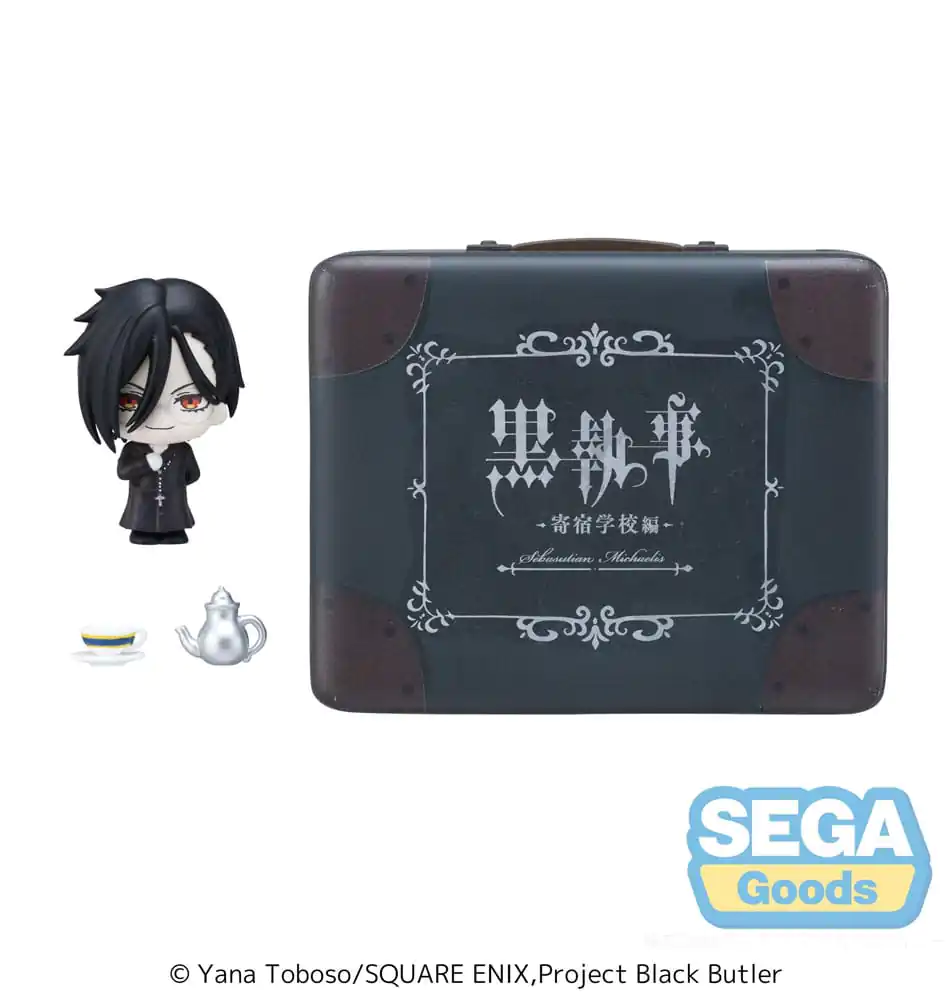 Black Butler: Boarding School Arc Petite World Memories Mini Figur Sebastian Michaelis (EX) 8 cm Produktfoto