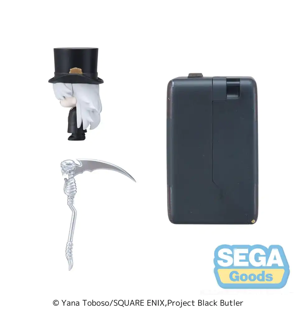 Black Butler: Boarding School Arc Petite World Memories Mini Figur Undertaker (EX) 8 cm Produktfoto