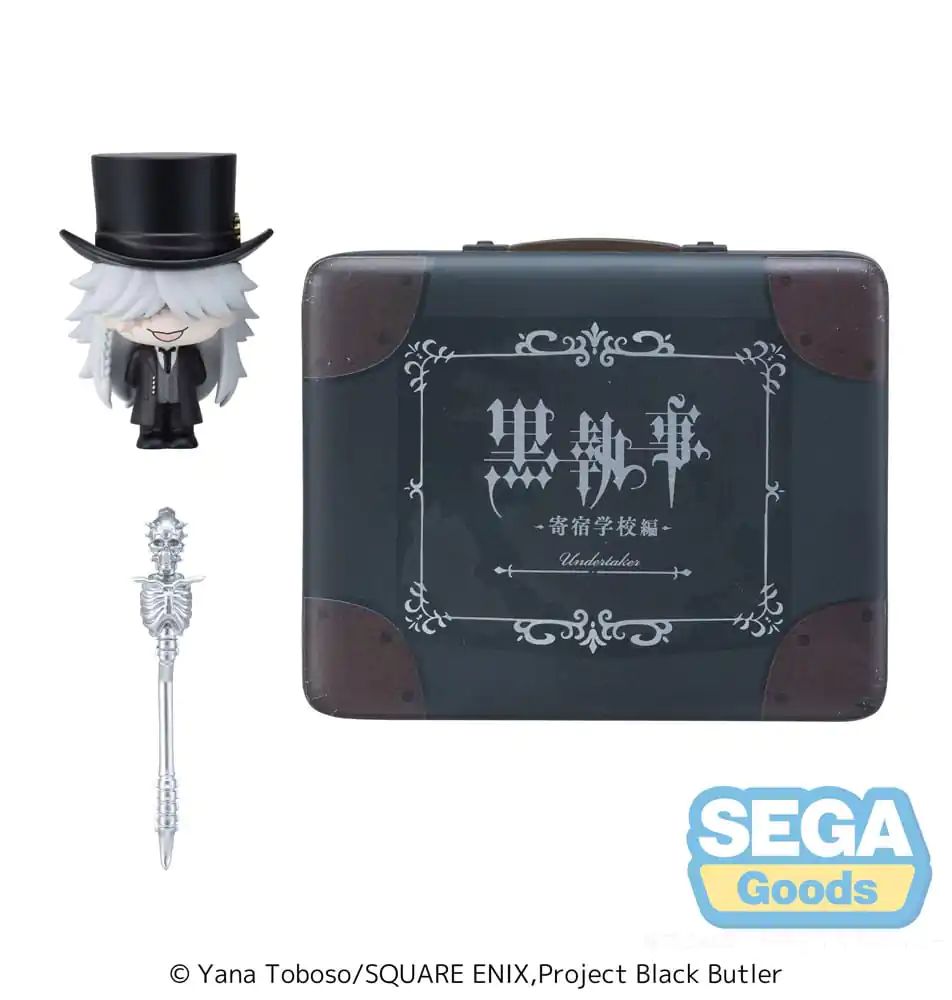 Black Butler: Boarding School Arc Petite World Memories Mini Figur Undertaker (EX) 8 cm Produktfoto