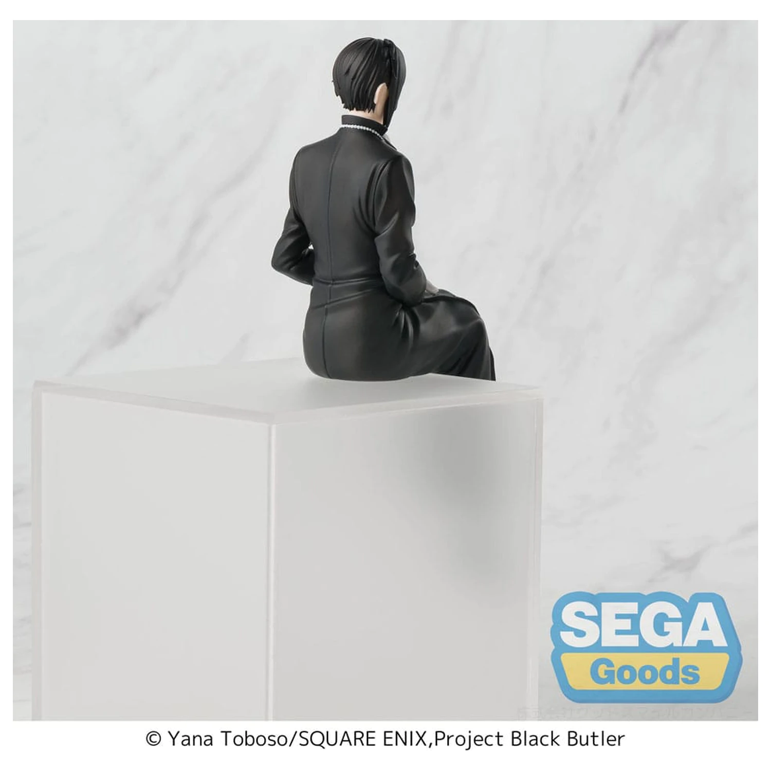 Black Butler: Boarding School Arc PM Perching PVC Figur Sebastian Michaelis 16 cm Produktfoto
