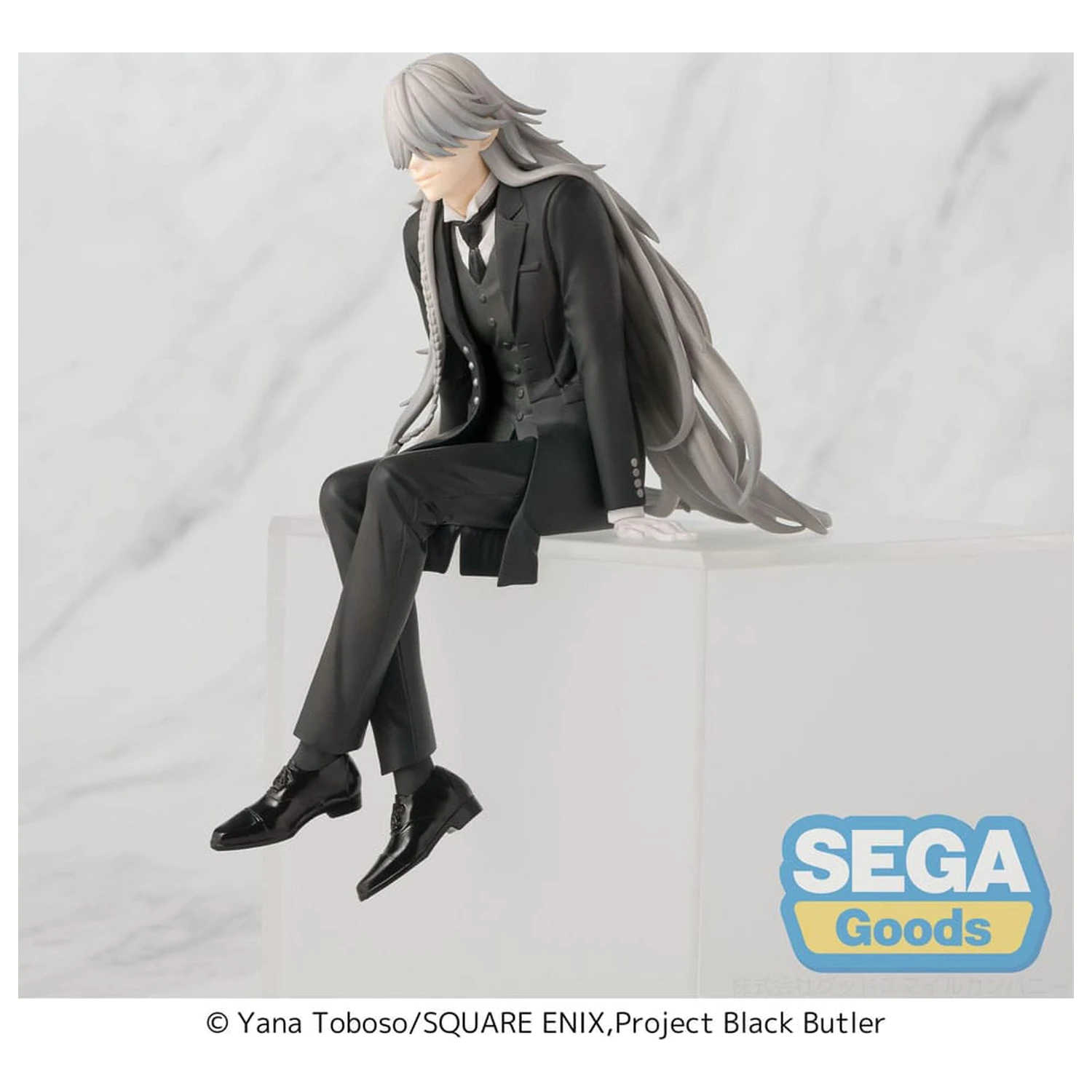 Black Butler: Boarding School Arc PM Perching PVC Figur Undertaker 13 cm Produktfoto