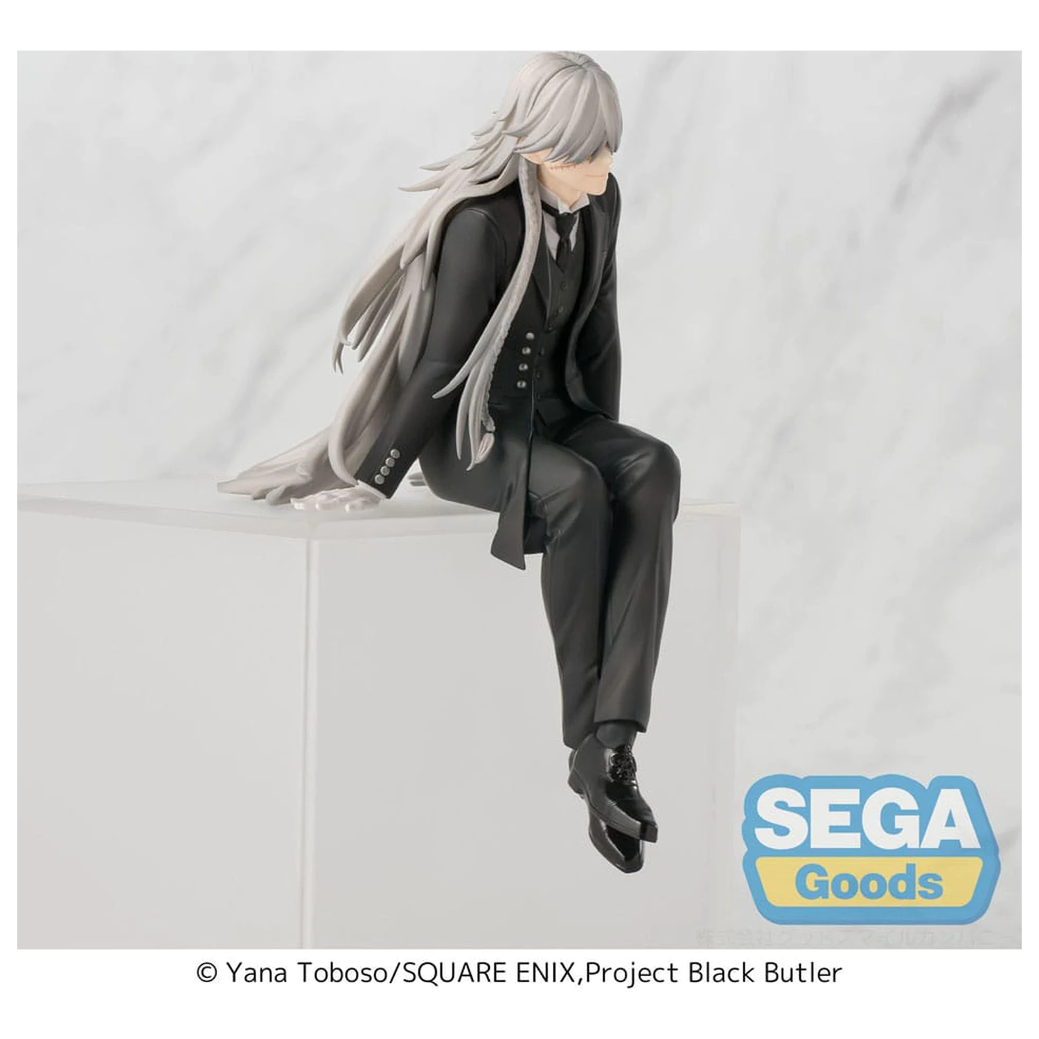 Black Butler: Boarding School Arc PM Perching PVC Figur Undertaker 13 cm Produktfoto