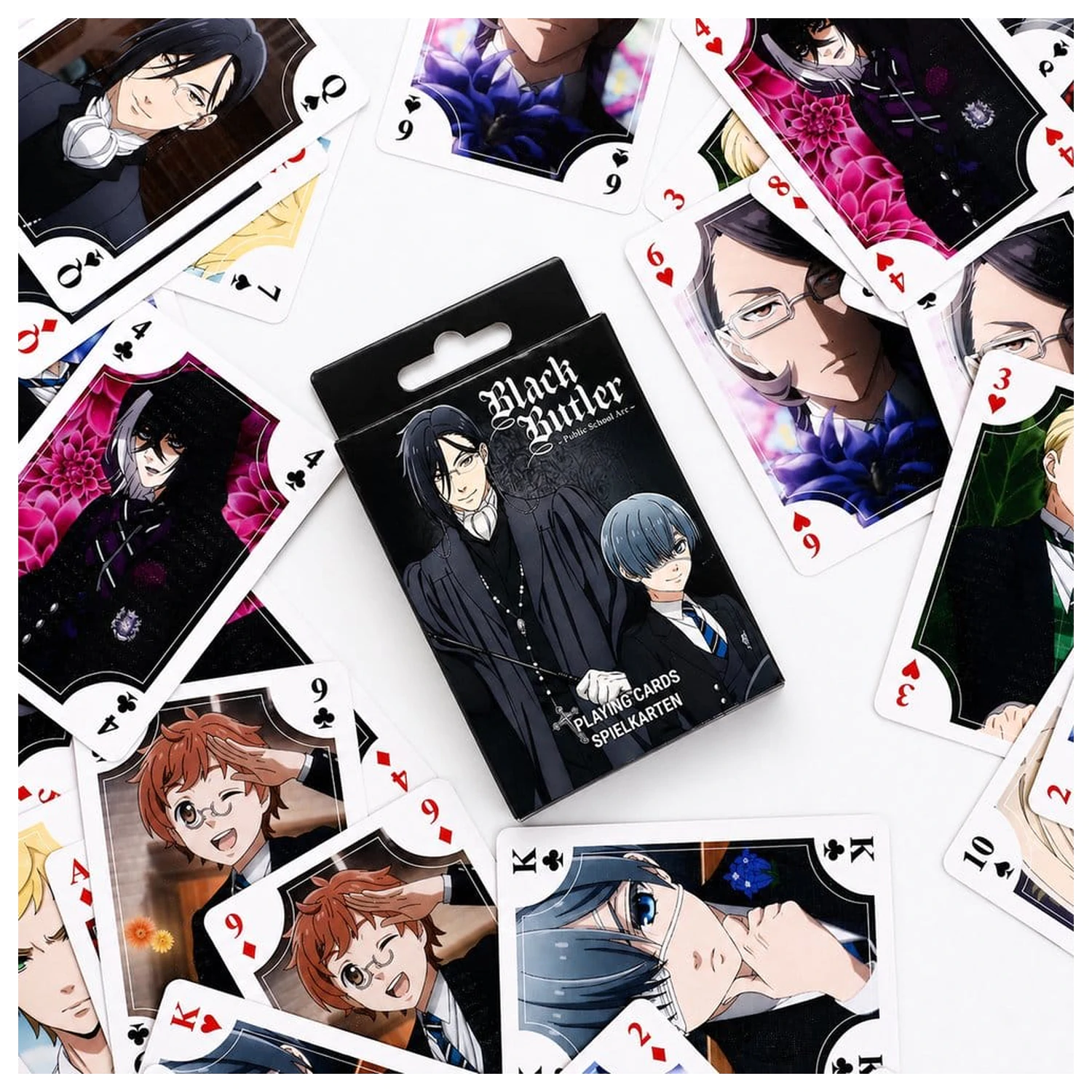 Black Butler Spielkarten Public School Produktfoto
