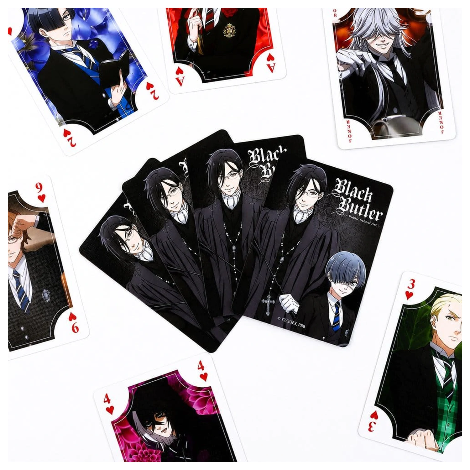 Black Butler Spielkarten Public School Produktfoto