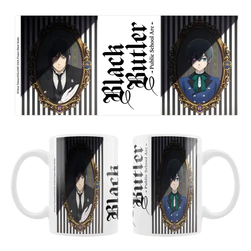 Black Butler: Public School Arc Keramiktasse Sebastian & Ciel Produktfoto