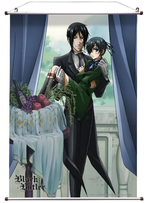 Black Butler Wandrolle Sebastian & Ciel  60 x 90 cm termékfotó