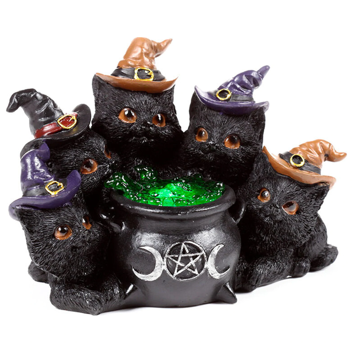 Black Cat Bruises Figur LED Produktfoto