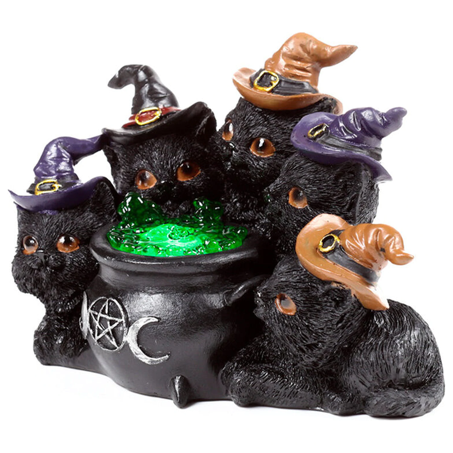 Black Cat Bruises Figur LED Produktfoto