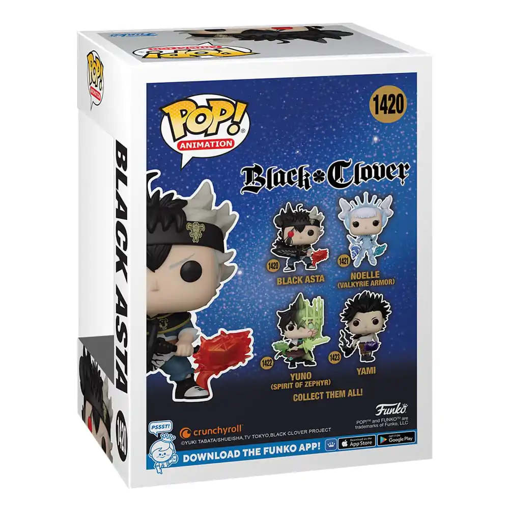 Black Clover POP! Animation Vinyl Figur Asta 9 cm termékfotó