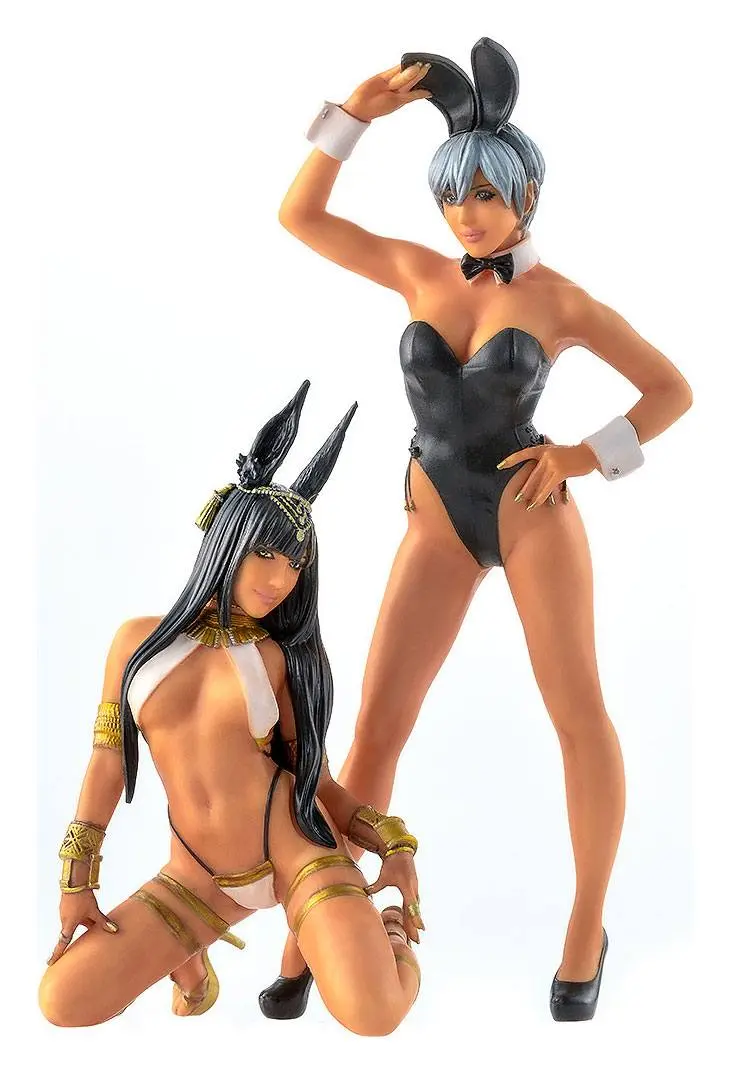 Black Gal Modellbausatz 1/20 PLAMAX MF-47: minimum factory non Bunny Girl &amp; Anubis Costume 8 cm Produktfoto