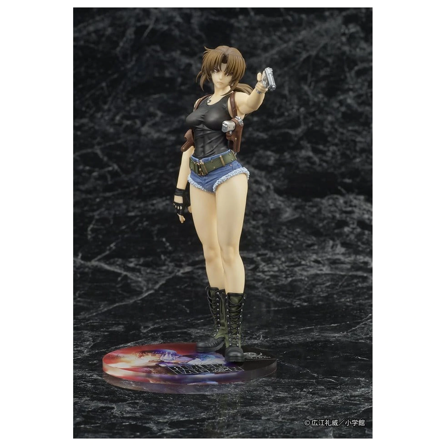 Black Lagoon Digsta PVC Figur Revy 8 cm Produktfoto